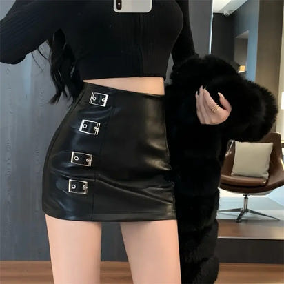 Leather Skirt
